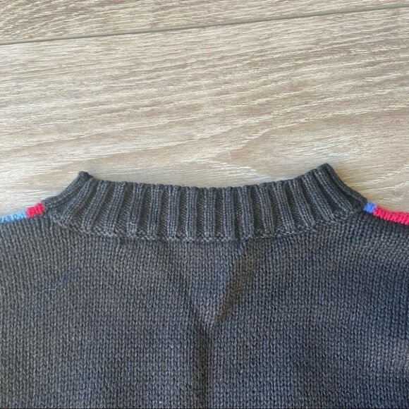 Vintage Almost Heaven Hand Made Patchwork Embroidery Sweater - Picture 14 of 16